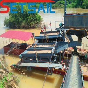 Buy cheap Chain Bucket Mining Dredger for Gold and Diamond within Diesel Engine Generator Sets from wholesalers