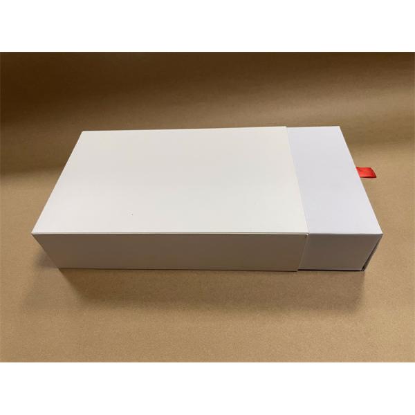 Buy cheap Custom Paperboard Boxes Folding Kraft Paper Drawer Box Rectangular from wholesalers