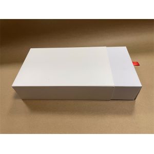 Buy cheap Custom Paperboard Boxes Folding Kraft Paper Drawer Box Rectangular from wholesalers