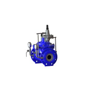 Manual Hydraulically Operated Flow Control Valve Ductile Iron Material