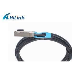 26AWG Direct Attach Copper Cable 100G QSFP28 To QSFP28 3m Passive Copper Type