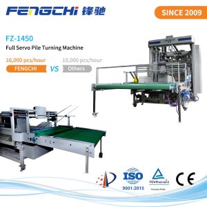 Buy cheap Intelligent FZ-1450 Cardboard Aligning Litho Stacking Machine With Auto Pallet Feeding from wholesalers