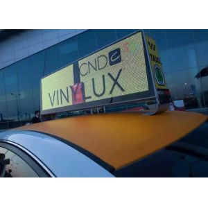Buy cheap P 5mm Full Color Taxi LED Display Wireless 3G System 960mm x 320mm from wholesalers