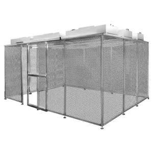 Buy cheap Bright And Illumination Modular Aluminum Framed Softwall Clean Room from wholesalers