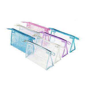 Buy cheap Womens Transparent PVC Bag SGS Certification 22x14x8 CM Size Customized Logo product