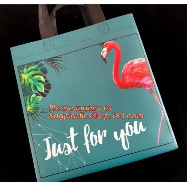 Customize Cheap Non Woven Bag T-Shirt Ultrasonic Non Woven Vest Bag For