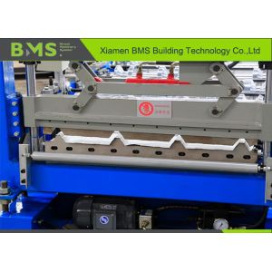 Buy cheap 0.3mm-0.8mm Thickness PPGI Metal Roof Roll Forming Machine With 14 Stations from wholesalers