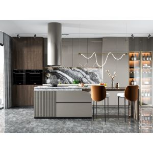 Buy cheap Modern Kitchen Cabinet With Blum / Hettich / DTC Hardware Parts from wholesalers
