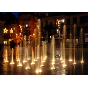 Buy cheap Rectangular Funny Floor Water Fountain In Ground For Garden Square Park from wholesalers