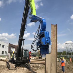 Buy cheap Zoomlion Medium Excavator Vibro Pile Hammer – Environment Friendly & High Efficiency from wholesalers