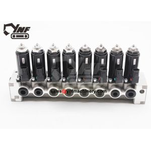 Buy cheap SK330LC-6E Hydraulic Control Valve Pump Solenoid Valve YB35V00005F1 from wholesalers