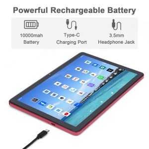 C idea Kids Tablet with 8GB RAM 512GB ROM Android Tablet PC with Keyboard