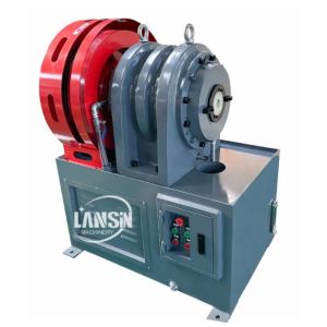 Manual Metal Tube Pipe Tapering Machine 3kw Microcomputer Controlling