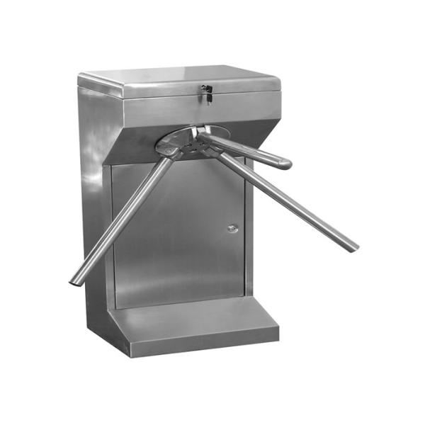 Electronic Half Height Tripod Turnstile Gate With Power Motor