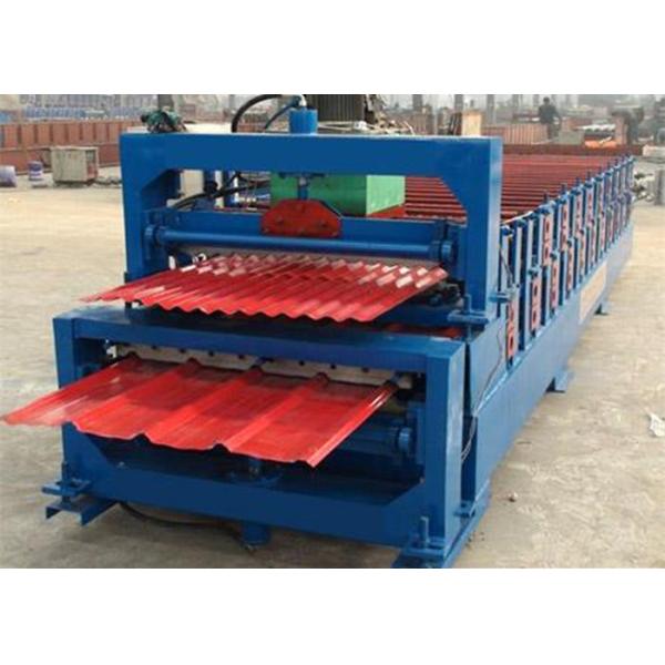 Buy cheap 5.5KW High Speed Roof Panel Roll Forming Machine With High Precision In Cutting from wholesalers