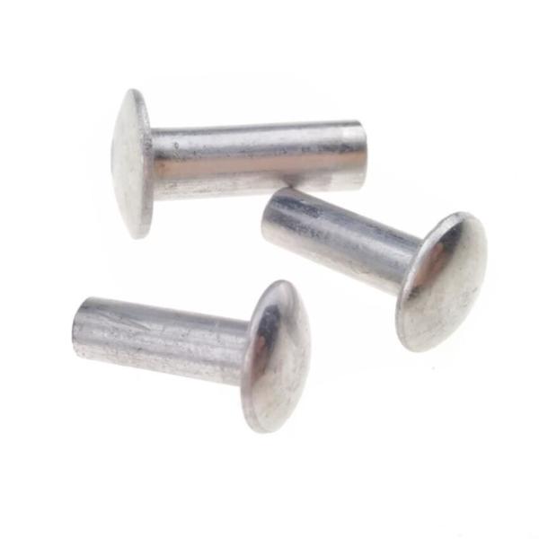 Quality Aluminum Flat End Truss Head Rivets Solid Grade 5052 Fastener for sale