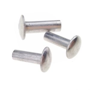 Buy cheap Aluminum Flat End Truss Head Rivets Solid Grade 5052 Fastener from wholesalers
