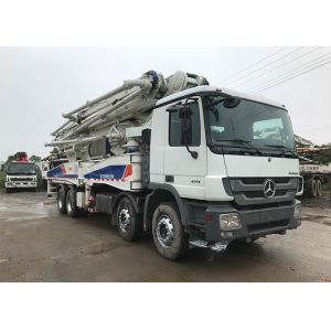 Buy cheap Zoomlion Mobile Concrete Pump , 52m Concrete Pump 300KW Second Hand product