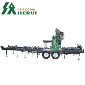 Buy cheap 15-35kW Power Full Automatic Portable CNC Bandsaw Mill for Woodworking Timber Cutting from wholesalers