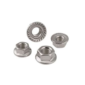 Buy cheap FN Stainless Steel Flange Nut 3/8-16 HDG Flange Nut Bolt from wholesalers