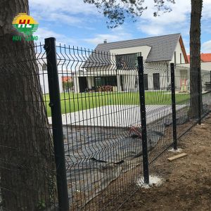 Buy cheap Powder Coated Curved Welded Mesh Fence Triangle Bending 60x200mm from wholesalers