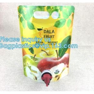 Buy cheap Spout Pouch Bag spout on top, spout in side, double zipper, handle, pothook, round corner juice pouch, coffee bag from wholesalers