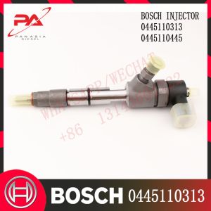 China 0445110313 Fuel Diesel Engine Injectors For Excavator 0445110445 0445110446 on sale