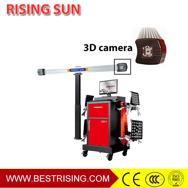Buy cheap Auto garage used 3D wheel alignment machine with CE from wholesalers
