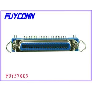 Centronic 36 Pin Champ PCB R/A Female Connector with Latches and Boardlocks for