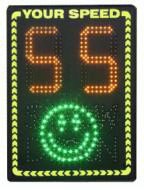 Buy cheap Detect the Distance 10-100M 24GHz Portable Solar Speed Radar Sign for Traffic Control from wholesalers