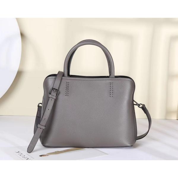 First Layer Cowhide Leather Tote Handbags With Shoulder Strap