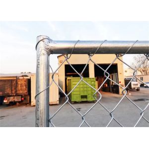 High Strength Security Galvanized Chain Link Mesh Fencing Heavy Duty 6FTx10FT