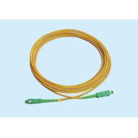 Buy cheap SIMPLEX 3.0 MM Single Mode Fibre Connectors For PATCH CORD , Back Reflection product