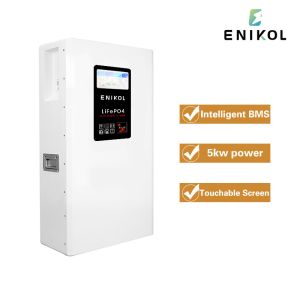 Buy cheap 48V Solar Lithium Iron Phosphate Battery 100AH With LCD Display Touchable Screen from wholesalers