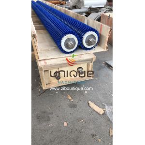 Buy cheap 1.75 kw Easy Operation Ginger Carrot Potato Brush Roller Washer Root Vegetable Washing Machine from wholesalers