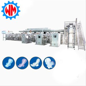 Buy cheap Full Servo Baby Diaper Production Line Intelligent PLC Control Womeng New Model from wholesalers