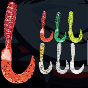 Custom Plastic Injection Moulds For Soft Baits Biodegradable 4 Inches 6.4g