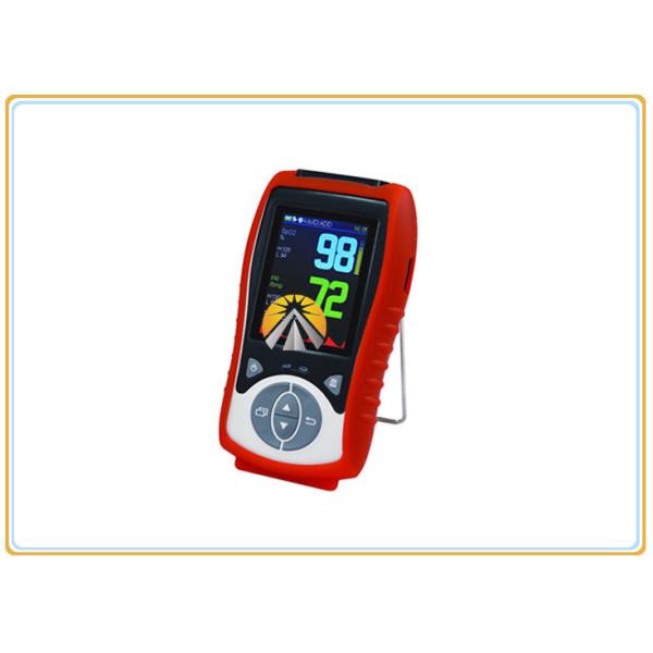 Quality Portable Pulse Oxygen Meter With Visual / Sound Alarm Function LCD Display for sale