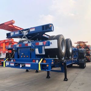 Buy cheap                    2 Axles ISO 35ton 40FT Intermodal Skeleton Trailer Skeletal Truck Semi Trailer Container Chassis for Tunnel Container Transit              from wholesalers