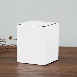 250gsm White Cardboard Boxes 12x12x12cm 24x24x24cm 10.3x10.3x11cm