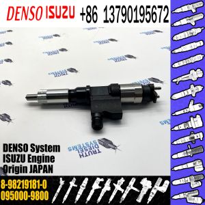 Buy cheap High Quality Common Rail Injector 095000-9800 Diesel Pump Injector 8-98219181-0 for ISUZU 4HK1 from wholesalers
