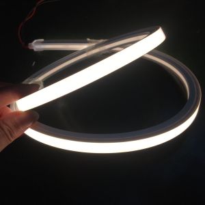 Buy cheap Led side bend neon high brightness pure silicone 24v flat 10x10mm led neon light from wholesalers