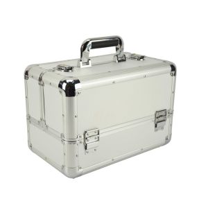 Professional Makeup Artist Case , Lockable Professional Makeup Train Case In
