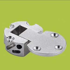 Buy cheap foldable table invisible hinge Zinc alloy hinges with Nickel finish from wholesalers