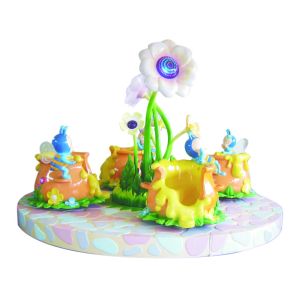 Buy cheap Fiberglass 500W Coffee Cup Ride 3.6M Diameter Applicate At Funland 4 Carriages from wholesalers