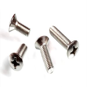 Buy cheap Custom Socket Stainless Steel Flat Head Screws Different Thread Pitch from wholesalers