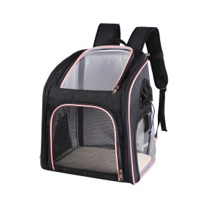 Buy cheap Customization Pet Dog Cat Travel Carrier Backpack With Breathable Mesh from wholesalers