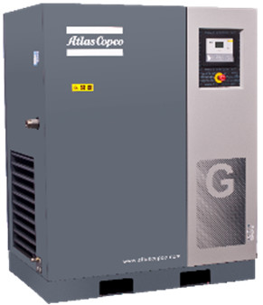 Buy cheap 55kw G Series , Rotary Oil Injected Atlas Screw Air Compressors G55 from wholesalers