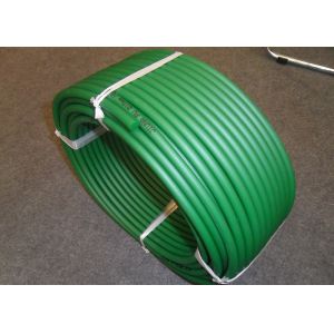 Green Hardness 85A Polyurethane Round Belt with large Diameter
