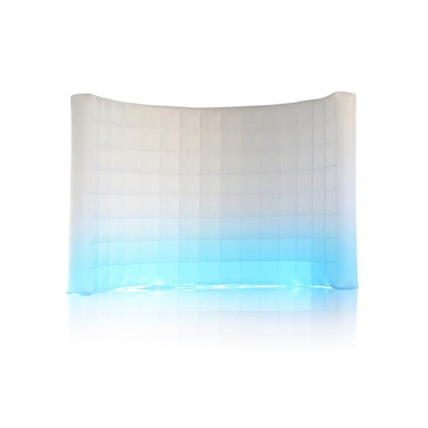 Quality Automatic Photo Booth Enclosure 360 Degree Spinning Inflatable Photo Wall for sale